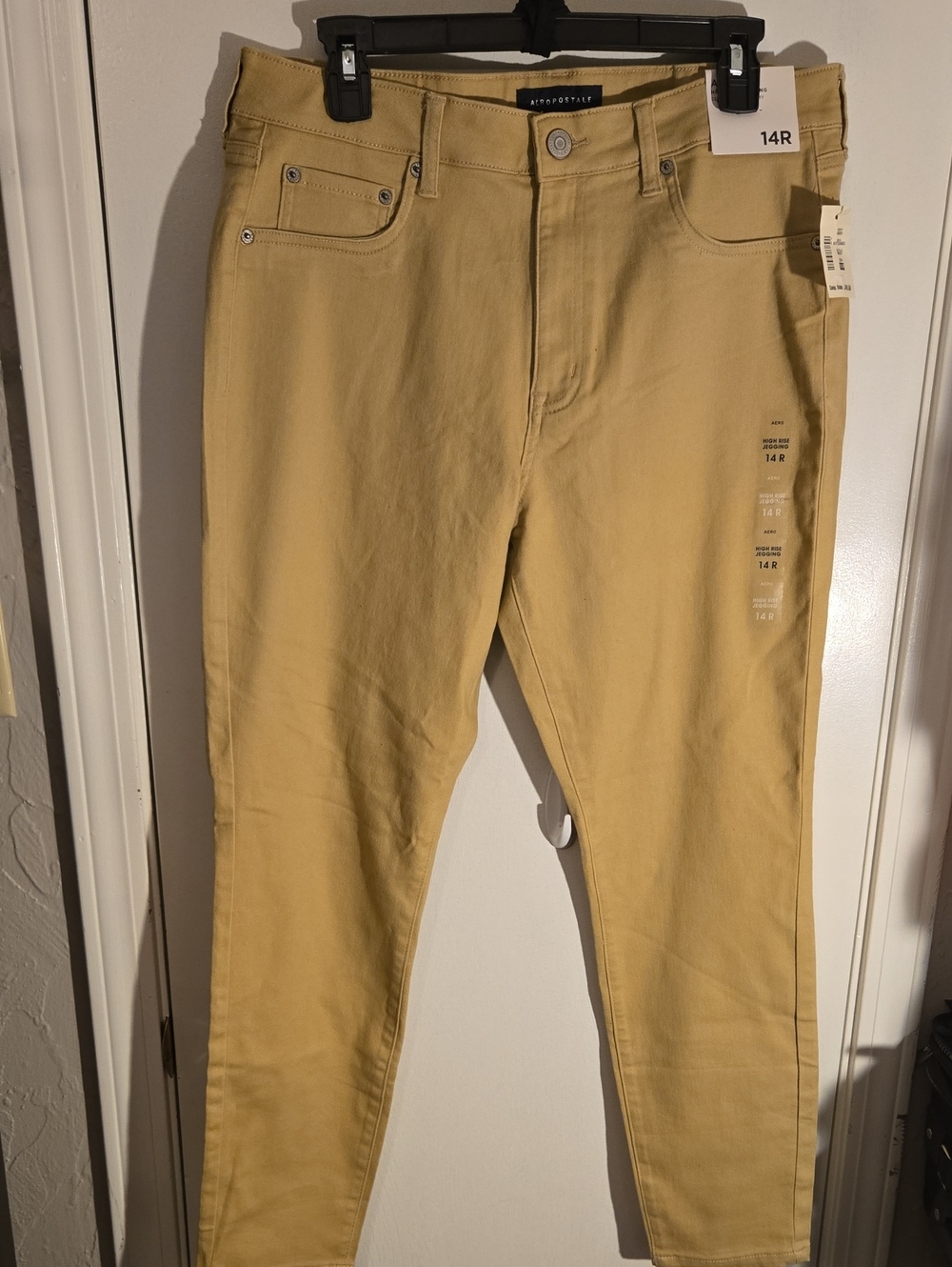 Aeropostale Women's Mustard Yellow Jeggings